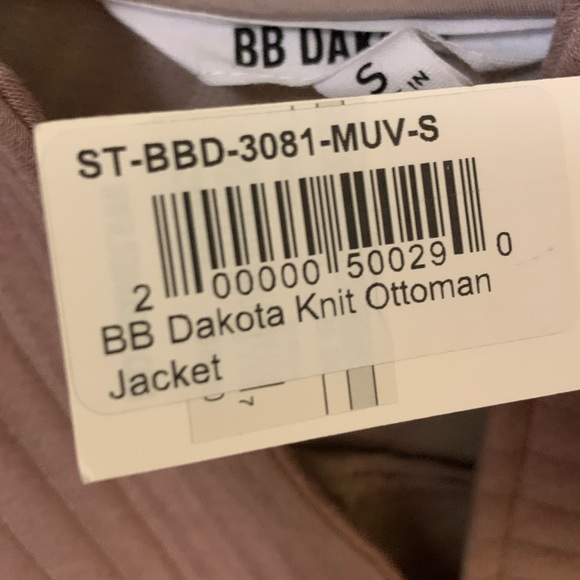 BB Dakota Jess Knit Ottoman Jacket Size S - Picture 4 of 11